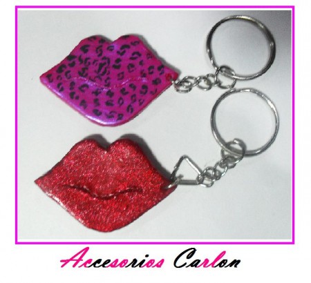 Llavero de Beso en el color que desees $3000